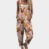 Florentine | Comfortable Printed Overalls