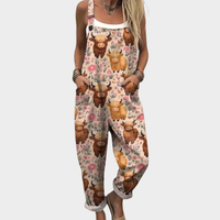Florentine | Comfortable Printed Overalls