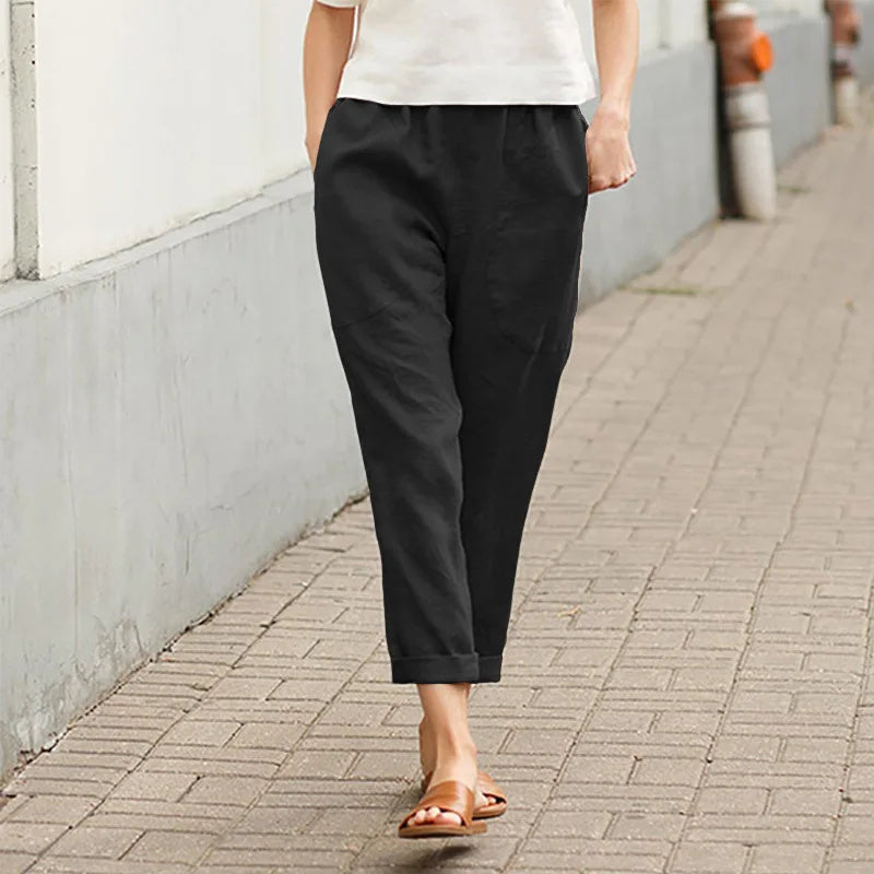 Kriza - Loose Pants with Pockets