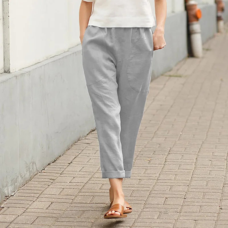 Kriza - Loose Pants with Pockets
