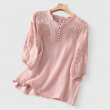 Vasilene | Elegant Button Blouse