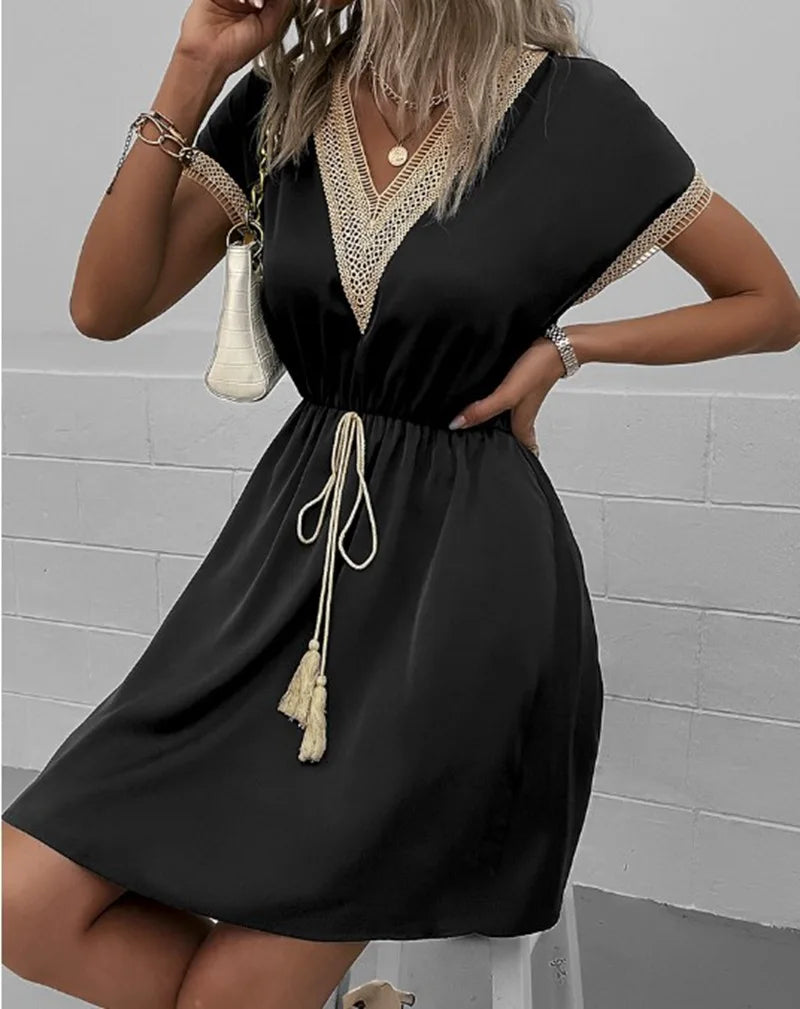 Sabrina - Elegant Bohemian Dress