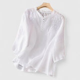 Vasilene | Elegant Button Blouse