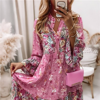 Eira - Printed Boho Dress
