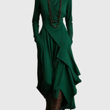 Violet | Maxi Pleated Dress