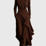 Violet | Maxi Pleated Dress