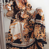 Faye - Boho Printed Dress