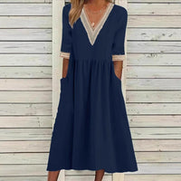 LIVIA | MIDI LACE DRESS