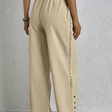 Shania - Relaxed Button Pants