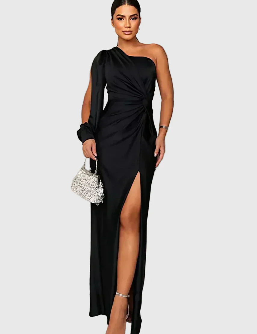 Melyssa | Elegant and Flowing Maxi Evening Dress