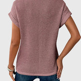 Isa™ | Elegant Blouse with Round Neck