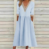 LIVIA | MIDI LACE DRESS