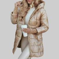 Cecilia | Elegant Hooded Autumn Coat