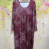 ELOWEN | CASUAL LONG SLEEVE MIDI DRESS