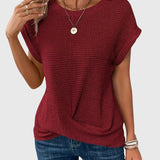 Isa™ | Elegant Blouse with Round Neck