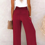 Riana - Relaxed High-Waisted Pants