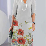 ELEANOR | FLORAL LAYERED DRESS