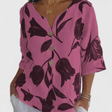 Laura | Comfortable V-Neck Blouse
