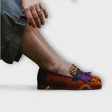 Fallon™ | Brown Leopard Moccasin