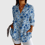 Katarine | Elegant Floral Blouse