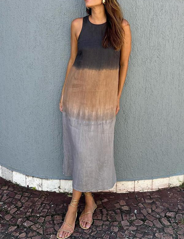 Heather - Casual Gradient Dress