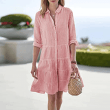 LOLITA | AIRY COASTAL STRIPE DRESS