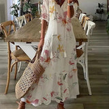 Michaela - Boho Dress with Belly Coverage