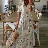 Michaela - Boho Dress with Belly Coverage