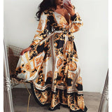 Faye - Boho Printed Dress
