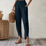 Essari - Split Hem Pants